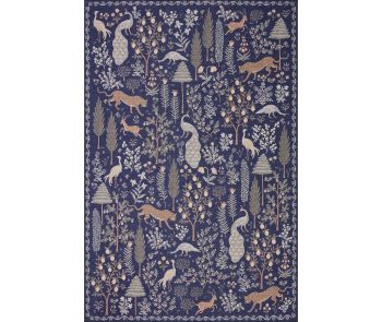 Menagerie MEN-02 Navy Area Rug