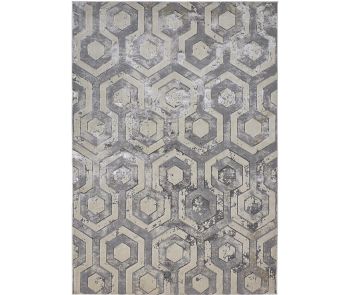 Micah 3046F Gray/Taupe/Silver Rug