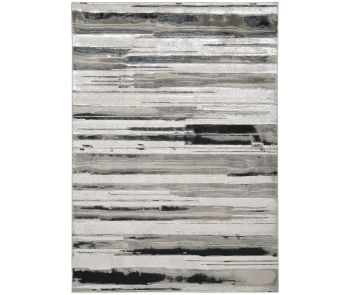 Micah 3049F Silver/Gray/Black Rug