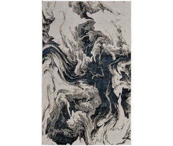 Micah 39LPF Ivory/Black/Taupe Rug