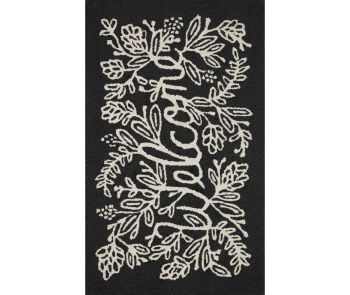 Minnie MIN-03 Black Area Rug