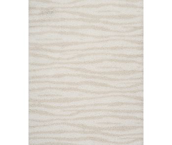 Modern Shag MMD05 Ivory Beige Area Rug