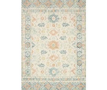 Norabel NOR-01 Ivory/Multi Area Rug
