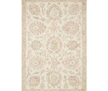 Norabel NOR-04 Ivory/Blush Area Rug