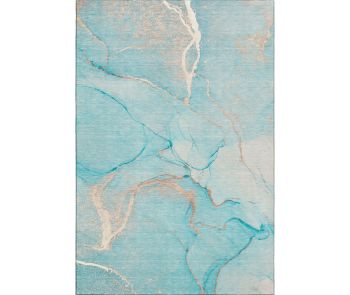 Odyssey OY7 Teal Area Rug