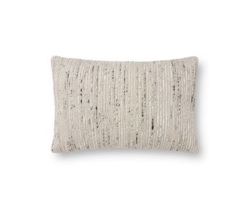 P0242 Silver/Multi 13"x21" Pillow