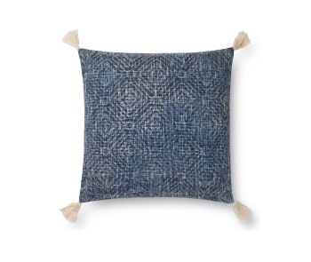 P0621 Blue 22"x22" Pillow