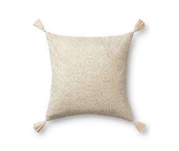 P0621 Ivory 22"x22" Pillow