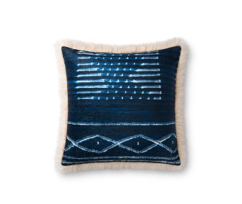 P0786 Multi/Ivory 22"x22" Pillow