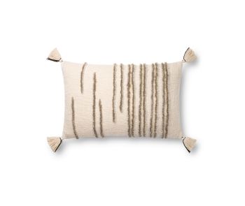 P0832 Natural/Stone 16"x26" Pillow