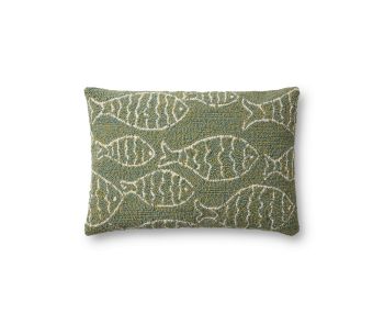 P0908 Green 16"x26" Pillow