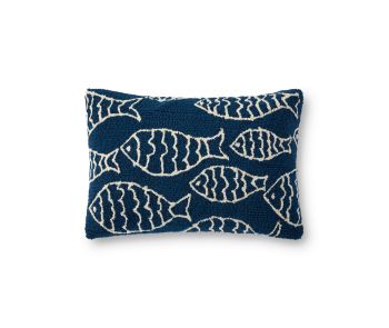 P0908 Navy 16"x26" Pillow
