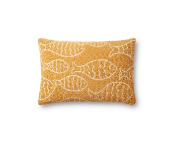 P0908 Yellow 16"x26" Pillow