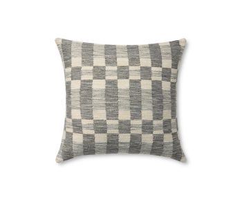 Adams PAL0049 Charcoal/Ivory 18" Pillow