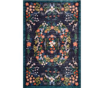 Palais PAL-03 Black/Multi Area Rug
