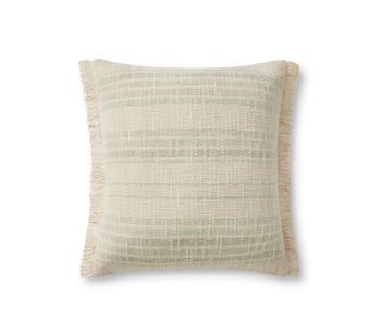 Forrest PAR0007 Ivory/Sage 18''x18'' Pillow