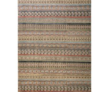 Payton 6498F Tan/Orange/Blue Rug