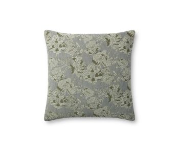 PCJ0008 Silver/Sage 18"x18" Pillow