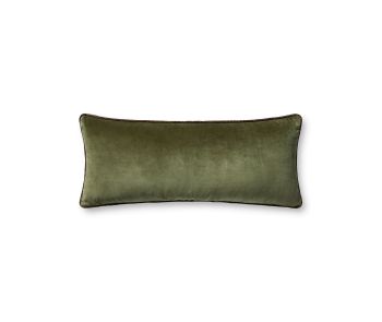 Liza PCJ0020 Dark Green 13"x35" Lumbar Pillow