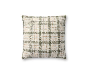 Walter PCJ0027 Green/Ivory 18" Pillow