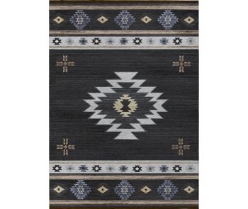 Phoenix PH4 Black Area Rug