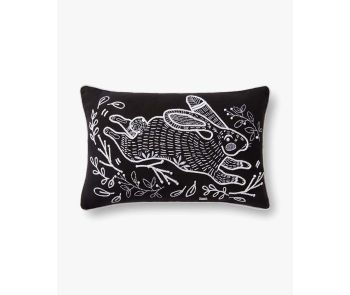 PLL0032 Black 13"x21" Pillow