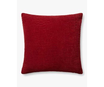 PLL0097 Red 22" x 22" Pillow