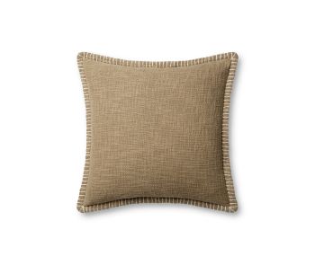 PLL0109 Taupe 22"x22" Pillow