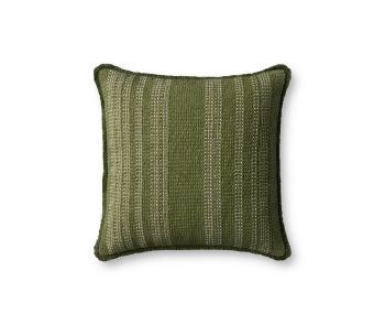 PLL0131 Green/Ivory 20"x20" Pillow
