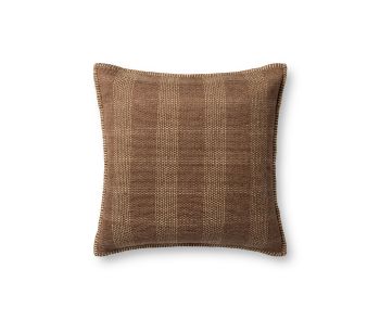 PLL0132 Brown/Tan 20"x20" Pillow