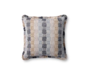 PLL0133 Blue/Multi 22" Pillow