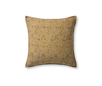 PLL0164 Gold/Multi 22" Pillow