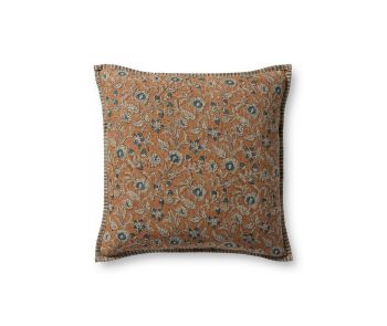 PLL0164 Peach/Multi 18" Pillow