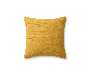 PLL0168 Yellow 20"x20" Pillow