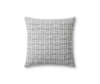 Killian PMH0065 Blue/White 22" Pillow