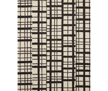 Polly POL-02 Black/Ivory Area Rug