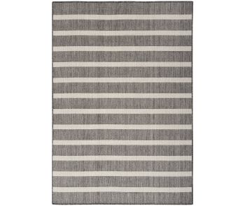 Positano POS03 Charcoal Ivory Area Rug