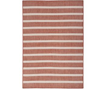 Positano POS03 Terracotta Ivory Area Rug