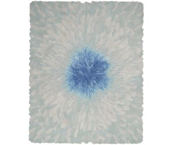 Prismatic PRS39 Blue Area Rug