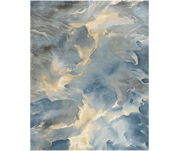 Prismatic PRS40 Blue Multicolor Area Rug
