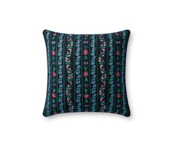 Delphine PRP0066 Navy/Multi 22" Pillow