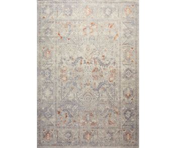 Rosemarie ROE-05 Oatmeal/Lavender Rug