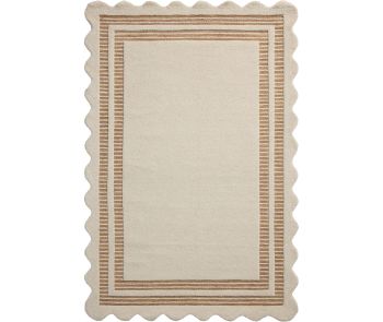 Scottie SCO-01 Ivory/Rust Area Rug