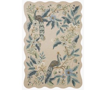 Silhouette SIH-04 Blue Area Rug