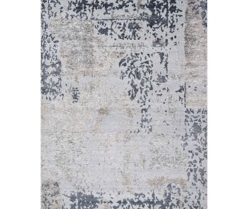 Silk Shadows SHA16 Silver Grey Area Rug