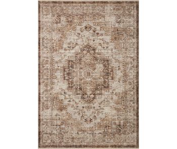Sorrento SOR-03 Mocha/Multi Area Rug