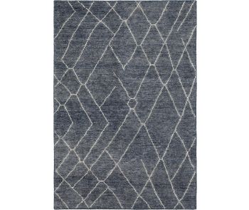 Tangier Spartel Blue Steel Area Rug