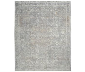 Starry Nights STN03 Silver/Cream Area Rug
