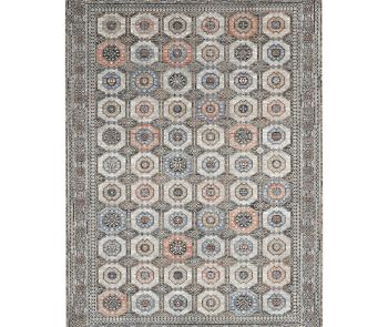Starry Nights STN09 Grey/Navy Area Rug