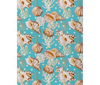 Seabreeze SZ6 Teal Area Rug